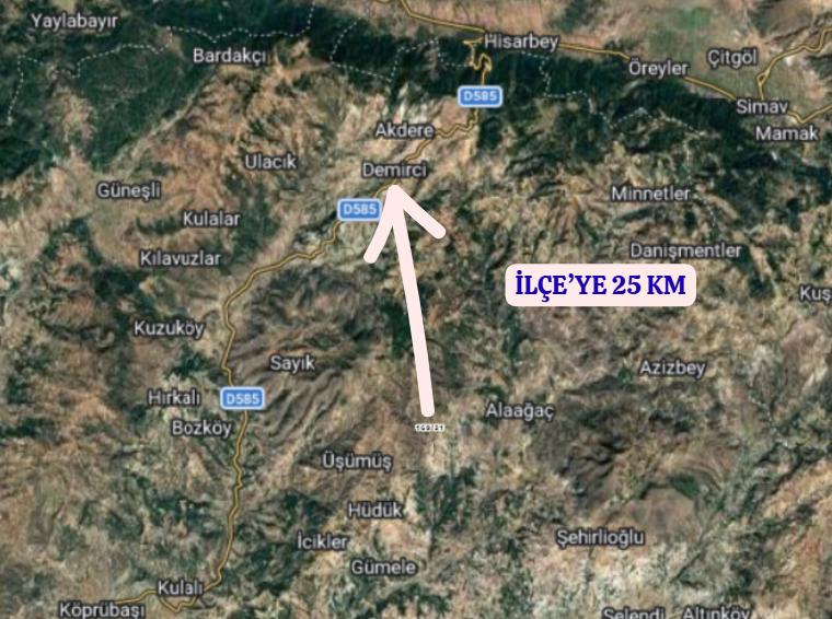MANİSA DEMİRCİ DURHASAN/SELVİ   KÖYÜNDE  1.654  M²  TARLA  SATILIKTIR - MANİSA DEMİRCİ fotoğraf 5