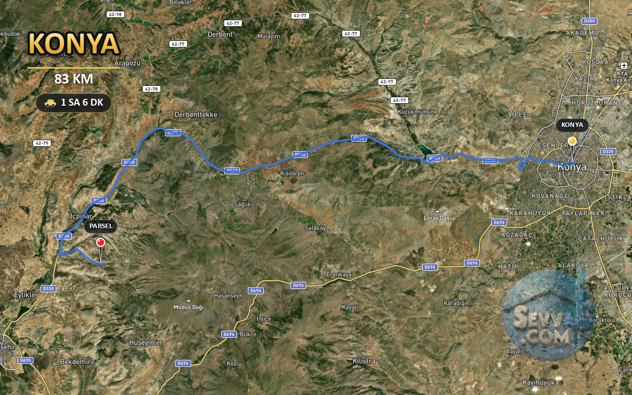 KONYA BEYŞEHİR GÖNEN 2.929 m² SATILIK ARSA - KONYA BEYŞEHİR fotoğraf 4