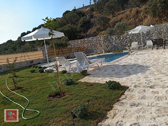 ANTALYA KAŞ GELEMİŞTE SATILIK VİLLA. - ANTALYA KAŞ fotoğraf 6