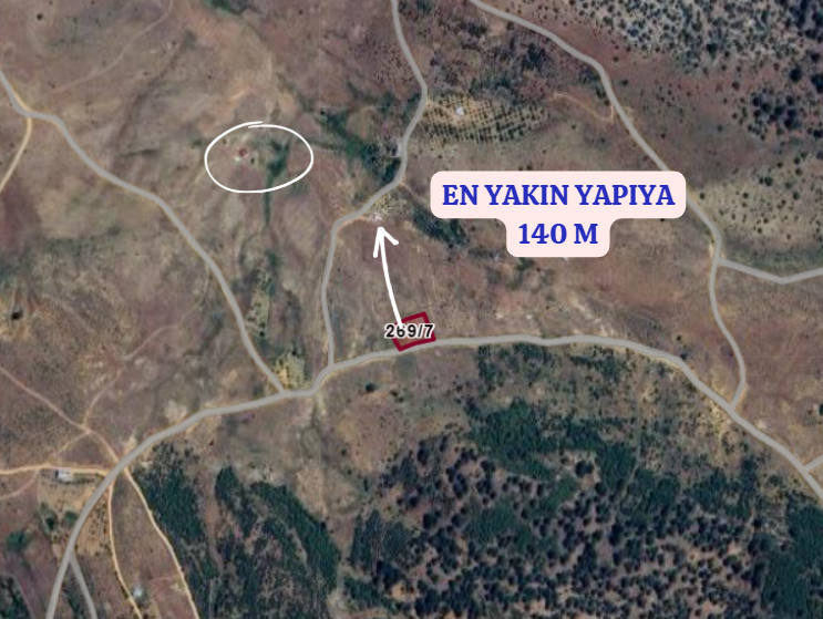 KONYA HADİM GÖYNÜKIŞLA ' DA 1.759 M² TARLAMIZ SATILKTIR. - KONYA HADİM fotoğraf 4