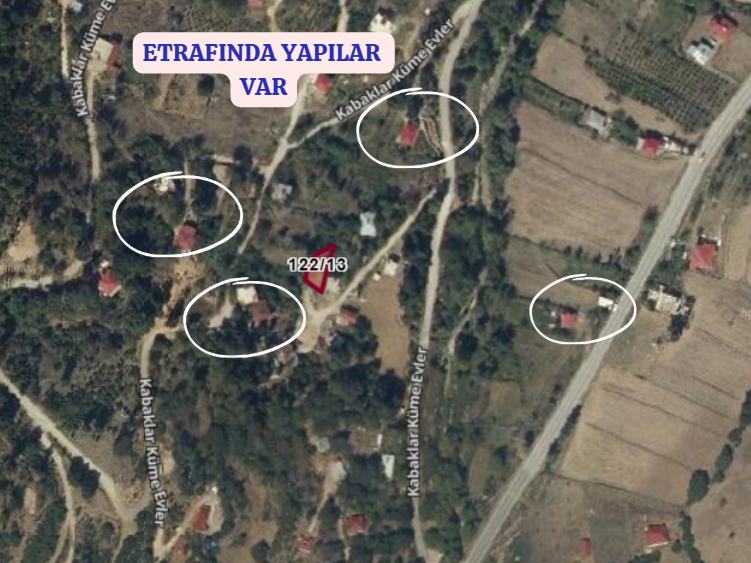 KAHRAMANMARAŞ ANDIRIN KABAKLAR KÖYÜNDE 260 M²  BAHÇE SATILIKTIR - KAHRAMANMARAŞ ANDIRIN fotoğraf 8