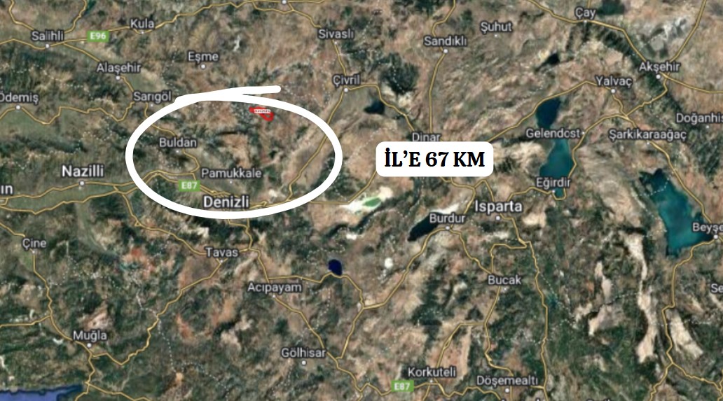DENİZLİ ÇAL BAHADINLAR 6.432 M² BAĞ SATILIKTIR - DENİZLİ ÇAL fotoğraf 10