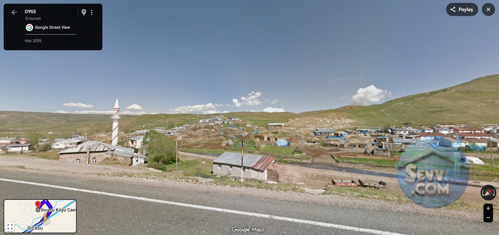 ERZURUM KÖPRÜKÖY ILICASU MAH. 150 M² ARSAMIZ SATILIKTIR. - Erzurum Köprüköy fotoğraf 13