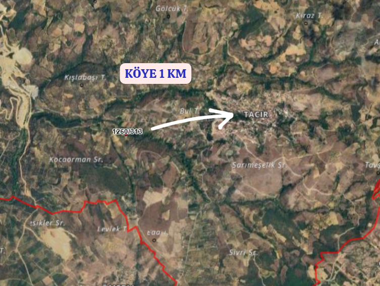 BURSA İZNİK TACİR  KÖYÜNDE 650  M² TARLA  SATILIKTIR - BURSA İZNİK fotoğraf 4