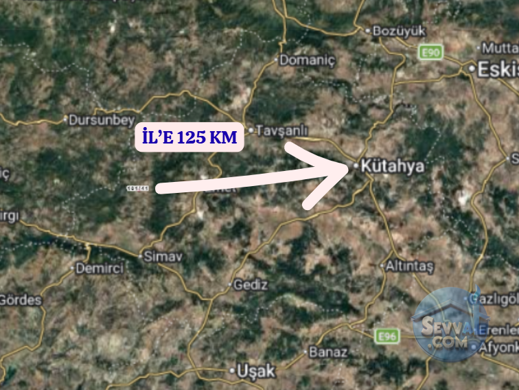 KÜTAHYA SİMAV YAVI   KÖYÜNDE 2.465 M² TARLA  SATILIKTIR - KÜTAHYA SİMAV fotoğraf 7