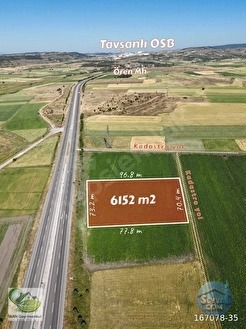🚨 KÜTAHYA'DA ANAYOLA CEPHELİ 6.152 M² VERİMLİ TARLA 🚨 - KÜTAHYA MERKEZ fotoğraf 4