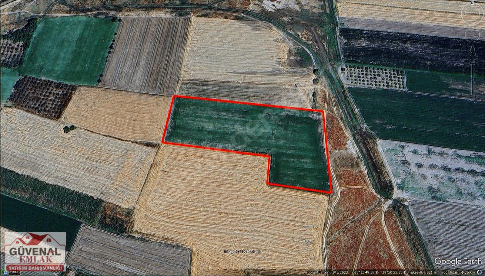 14249M2 TEK TAPULU ARKASI MERA ŞAHANE ARAZİ - DENİZLİ ÇİVRİL fotoğraf 12