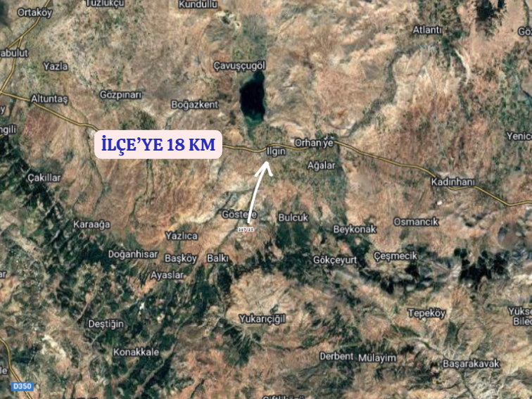 KONYA ILGIN GEÇİT  KÖYÜNDE 11.127 M² TARLA  SATILIKTIR - KONYA ILGIN fotoğraf 5