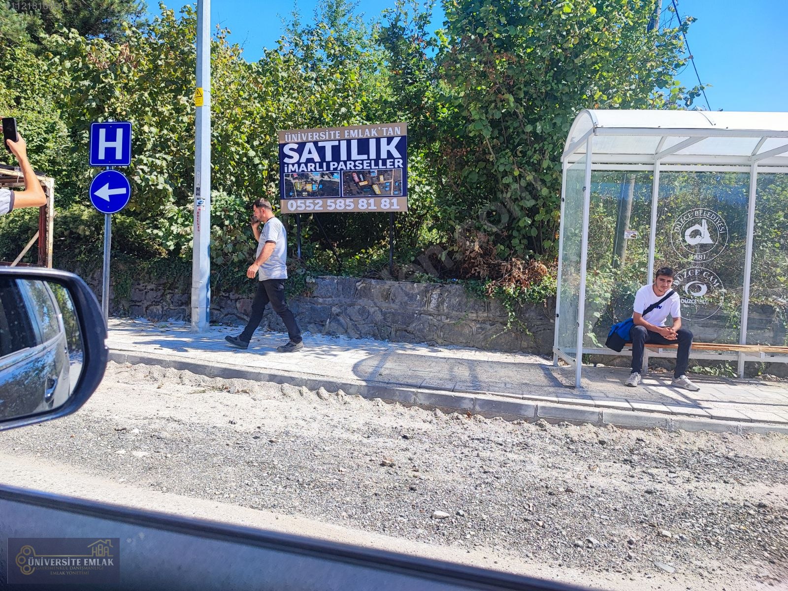 ÜNİVERSİTE EMLAKTAN KONURALP DE SATILIK ARSA 4 KAT İMARLI 822 M2 - DÜZCE MERKEZ fotoğraf 2