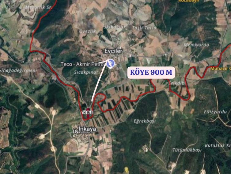 BURSA MUDANYA EVCİLER  KÖYÜNDE 4.040 M² TARLA SATILIKTIR. - BURSA MUDANYA fotoğraf 4