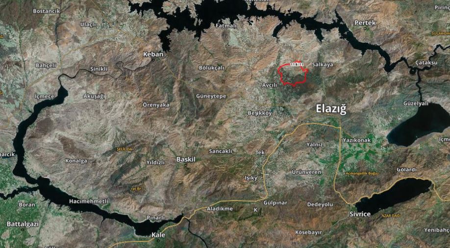 Elazığ Körpe Köyü Kelepir Fiyata Acil Satılık Tarla