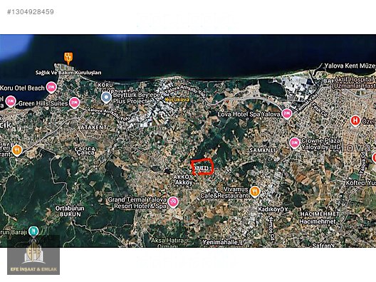 Yalova Termal Akköyde Köyiçi İmarlı Doğa İçinde Satılık Arazi - YALOVA TERMAL fotoğraf 6