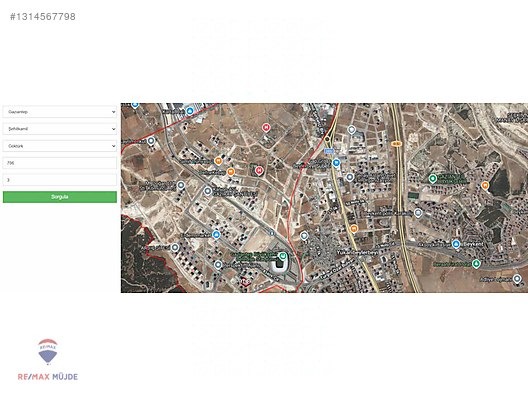 STADYUM YANI SATILIK HİSSELİ KONUT ARSASI - GAZİANTEP ŞEHİTKAMİL fotoğraf 2
