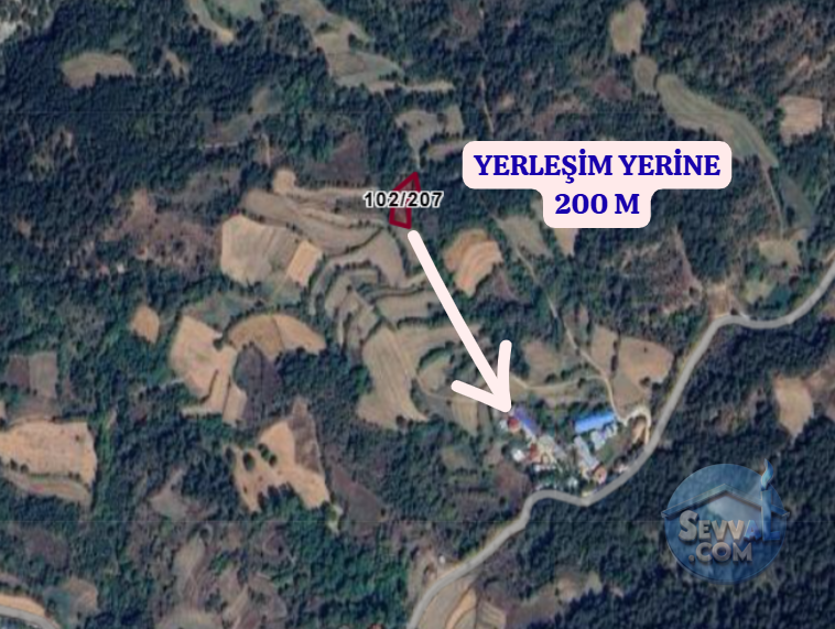 BOLU GÖYNÜK ÇAYLAK  KÖYÜNDE  1.034 M²  TARLA  SATILIKTIR - BOLU GÖYNÜK fotoğraf 4