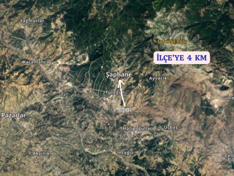 KÜTAHYA ŞAPHANE KARAAĞIL  KÖYÜNDE 1.557 M² KİRAZ BAHÇESİ  SATILIKTIR - KÜTAHYA ŞAPHANE fotoğraf 6