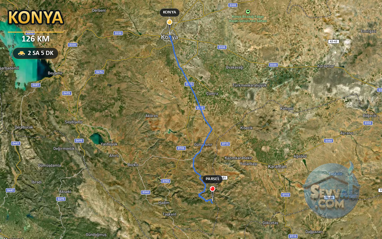 KONYA HADİM GÖYNÜKKIŞLA   KÖYÜNDE 169 M²  ARSA  SATILIKTIR - KONYA HADİM fotoğraf 6