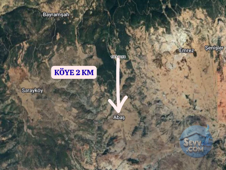 KÜTAHYA ASLANAPA EMREZ VE ABAŞ   KÖYÜNDE  1.248,1.457 VE 934 M² TOPLAM 3 TARLA   - KÜTAHYA ASLANAPA fotoğraf 6