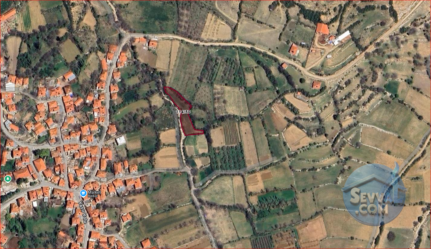 Ağlasun Yazır Köyünde Satılık Tarla - BURDUR AĞLASUN fotoğraf 2