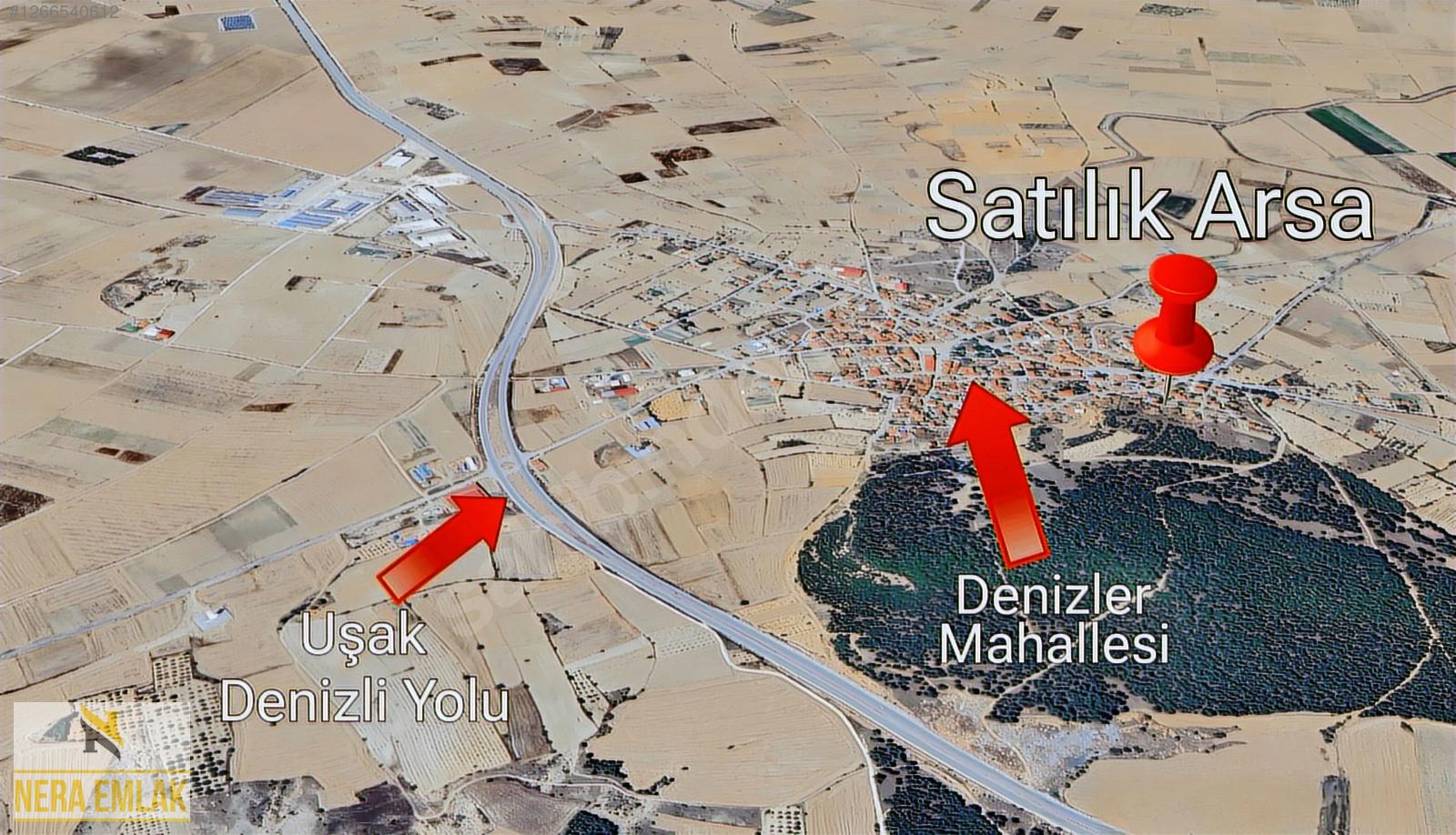 ÇAL DENİZLER'DE EV YAPIMINA HAZIR 2KAT İMARLI TEK TAPU 567m2ARSA - DENİZLİ ÇAL fotoğraf 4