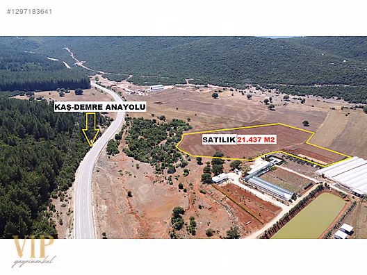 VIP GAYRİMENKUL ' den KAŞ - DEMRE ARASI ANAYOLA SIFIR ARAZİ - ANTALYA KAŞ fotoğraf 10