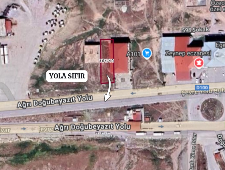 AĞRI DOĞUBEYAZID SANAYİ  MAHALLESİ’NDE 622 M² ARSA SATILIKTIR - AĞRI DOĞUBAYAZIT fotoğraf 4