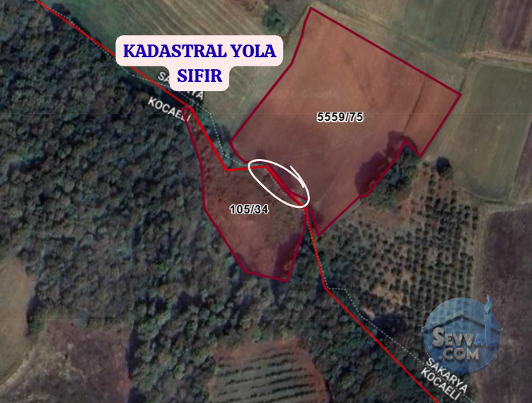 KOCAELİ KANDIRA HIDIRLAR  KÖYÜNDE  2.918 M² TARLA  SATILIKTIR - KOCAELİ KANDIRA fotoğraf 3