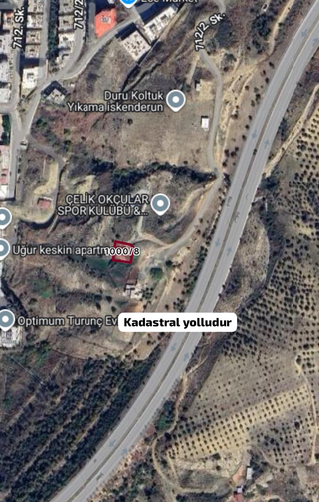 Yatırımlık araç takası olur 454 m² arazi  - HATAY BELEN fotoğraf 2