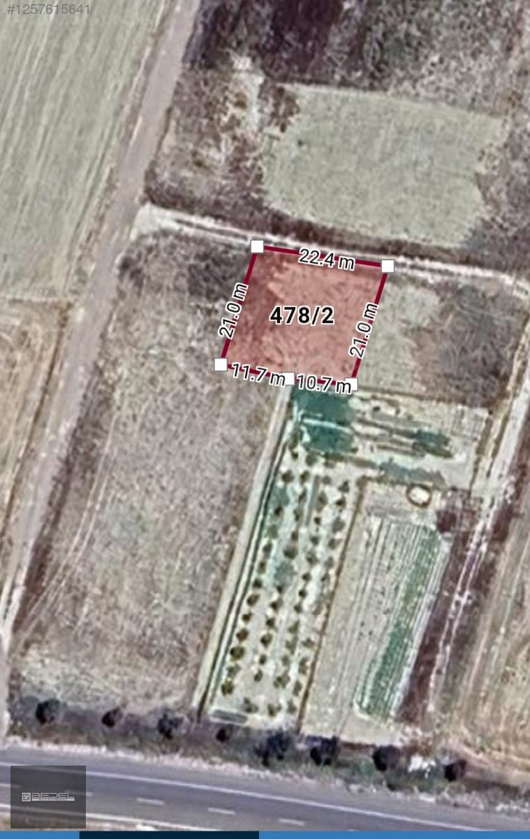 SATILIK KIZILKAYA 456 M² ANAYOLA YAKIN YATIRIMLIK İMARLI ARSA - BURDUR BUCAK fotoğraf 2