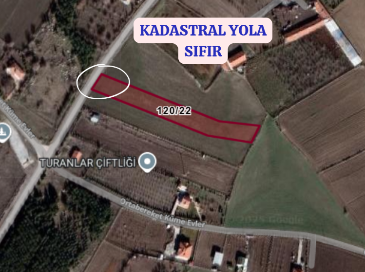 ANKARA  AYAŞ ORTABEREKET KÖYÜNDE 4.458 M² TARLAMIZ SATILIKTIR. - ANKARA AYAŞ fotoğraf 3