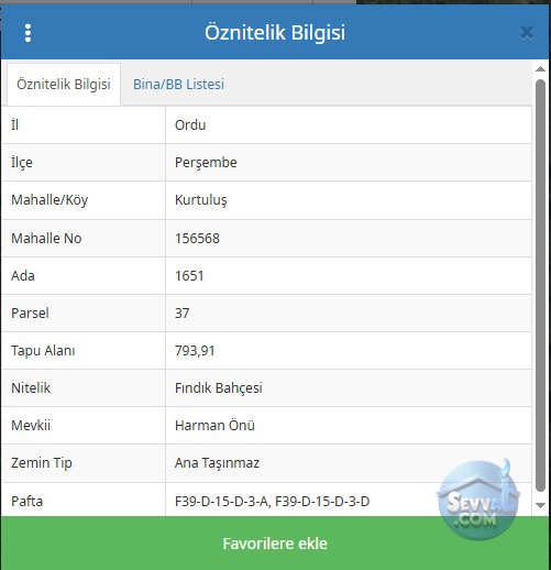 ORDU PERŞEMBE KURTULUŞ DA 793 M² FINDIK BAHÇESİ SATILIKTIR - ORDU PERŞEMBE fotoğraf 2