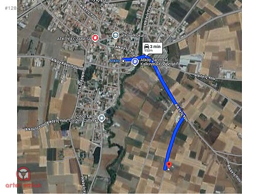 ARTER EMLAK'TAN ALTIEYLÜL ATKÖYDE 1850 M² SATILIK HOBİ BAHÇESİ - BALIKESİR ALTIEYLÜL fotoğraf 9