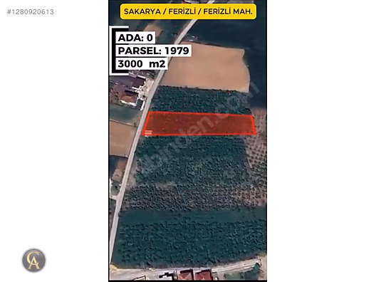 SAKARYA FERİZLİ'DE 3.000M2 SATILIK İMARA GİRECEK ARSA - SAKARYA FERİZLİ fotoğraf 10