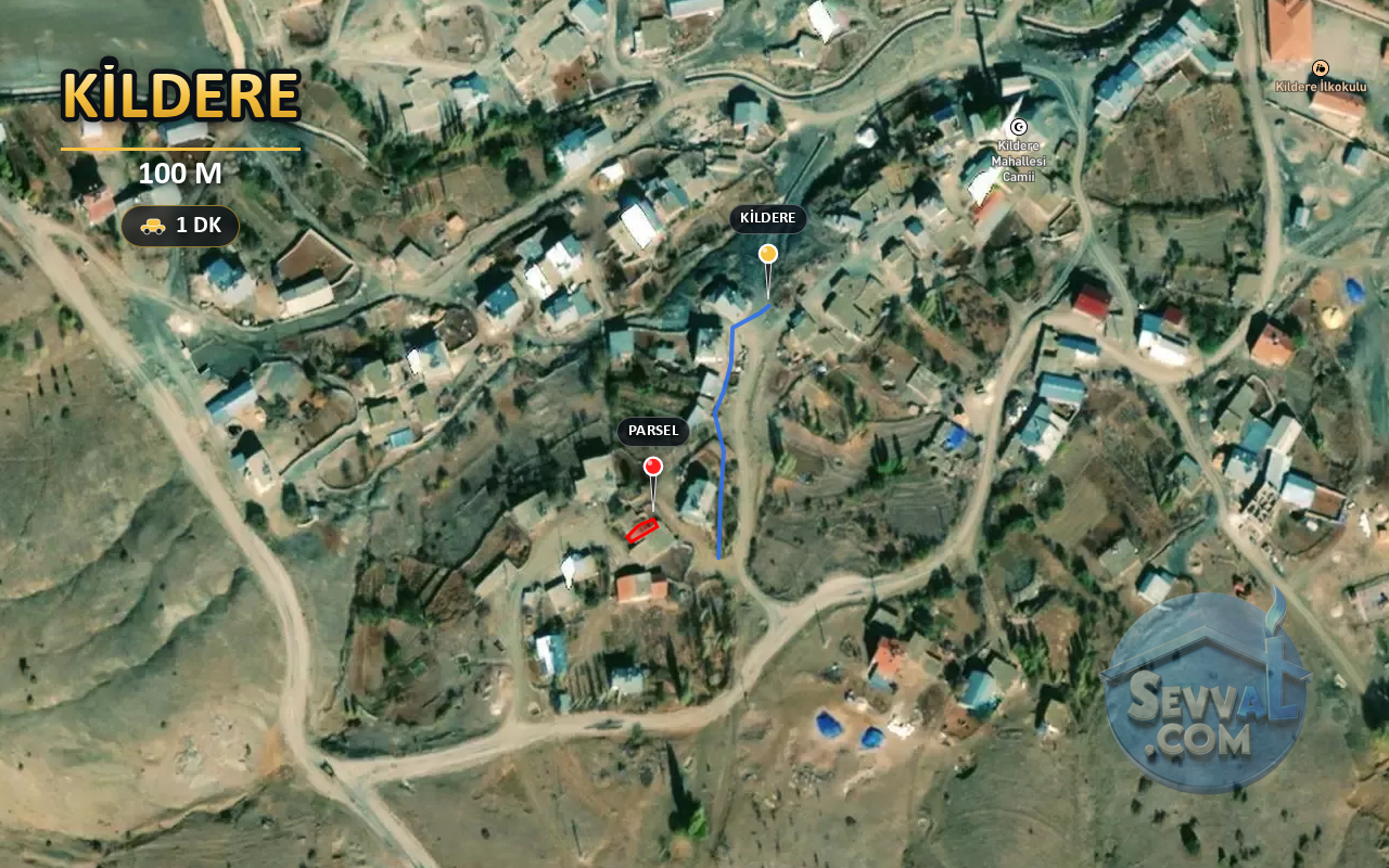 KONYA BOZKIR KİLDERE 54 m² SATILIK ARSA - KONYA BOZKIR fotoğraf 6