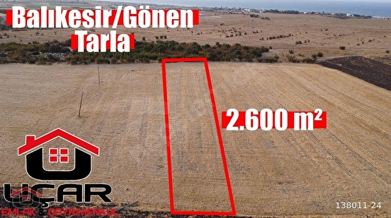 Uçar Emlak'tan Balıkesir/Gönen'in Popüler Köyünde Deniz Manzaralı 2.600 m² Tarla - BALIKESİR GÖNEN fotoğraf 6