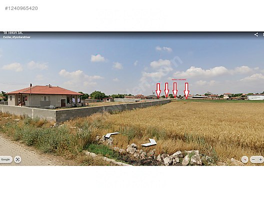 AFYONKARAHİSAR EVCİLER CAMİİKEBİR  KÖYÜNDE  1.939 M² ARSA SATILIKTIR. - AFYONKARAHİSAR EVCİLER fotoğraf 7