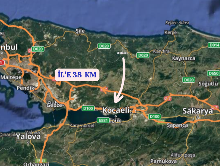 KOCAELİ KANDIRA YAĞCILAR  KÖYÜNDE 426  M² FINDIKLIK  SATILIKTIR - KOCAELİ KANDIRA fotoğraf 7