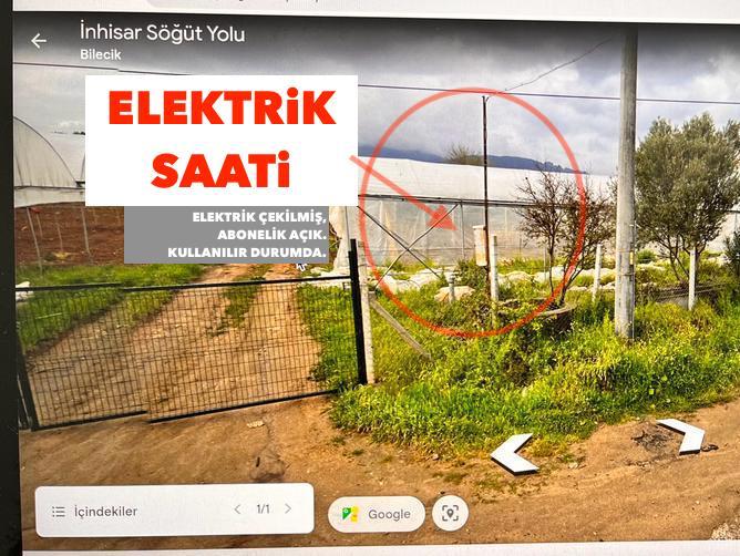 Anayolu Üzerinde 13.600 m2 + 7.000 m2 Sera + Elektrik + Su Bağlı - BİLECİK SÖĞÜT fotoğraf 9