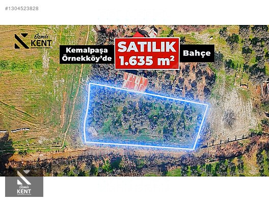 Kemalpaşa Örnekköy Satılık 1.635 m2 Bahçe - İZMİR KEMALPAŞA fotoğraf 15
