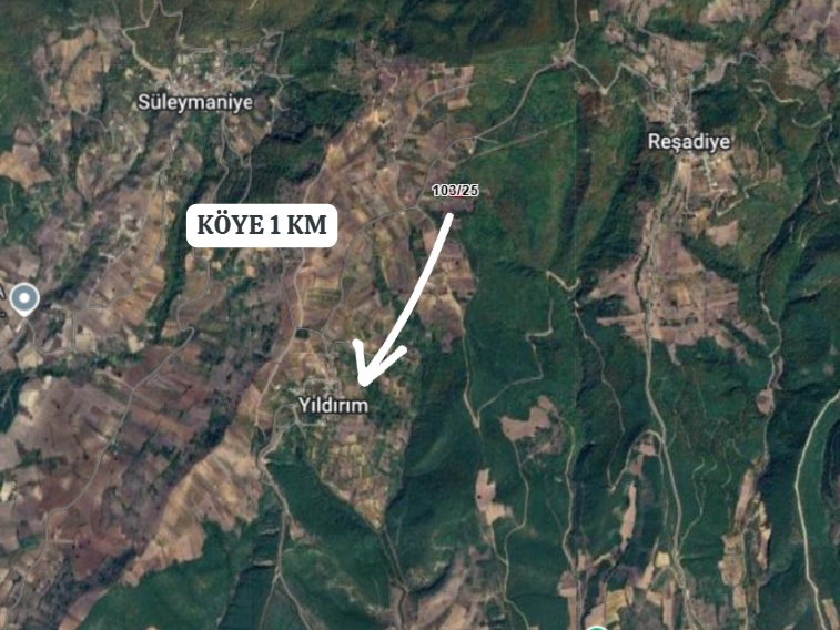 BURSA YENİŞEHİR YILDIRIM  KÖYÜNDE 1.335  M² TARLA  SATILIKTIR - BURSA YENİŞEHİR fotoğraf 5