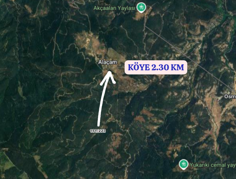 BALIKESİR DURSUNBEY ALAÇAM  KÖYÜNDE  752  M² TARLA  SATILIKTIR - BALIKESİR DURSUNBEY fotoğraf 4