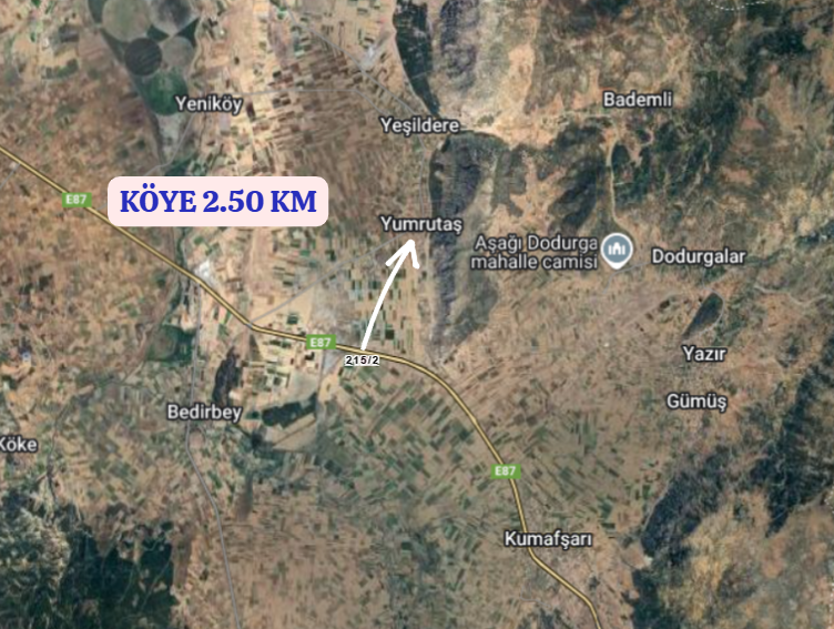 DENİZLİ ACIPAYAM YUMRUTAŞ  MAHALLESİ  5.679  M²  TARLA  SATILIKTIR - DENİZLİ ACIPAYAM fotoğraf 5