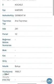 DERBENT'DE VİLLALIK MUHTEŞEM ARSA. - KOCAELİ KARTEPE fotoğraf 5