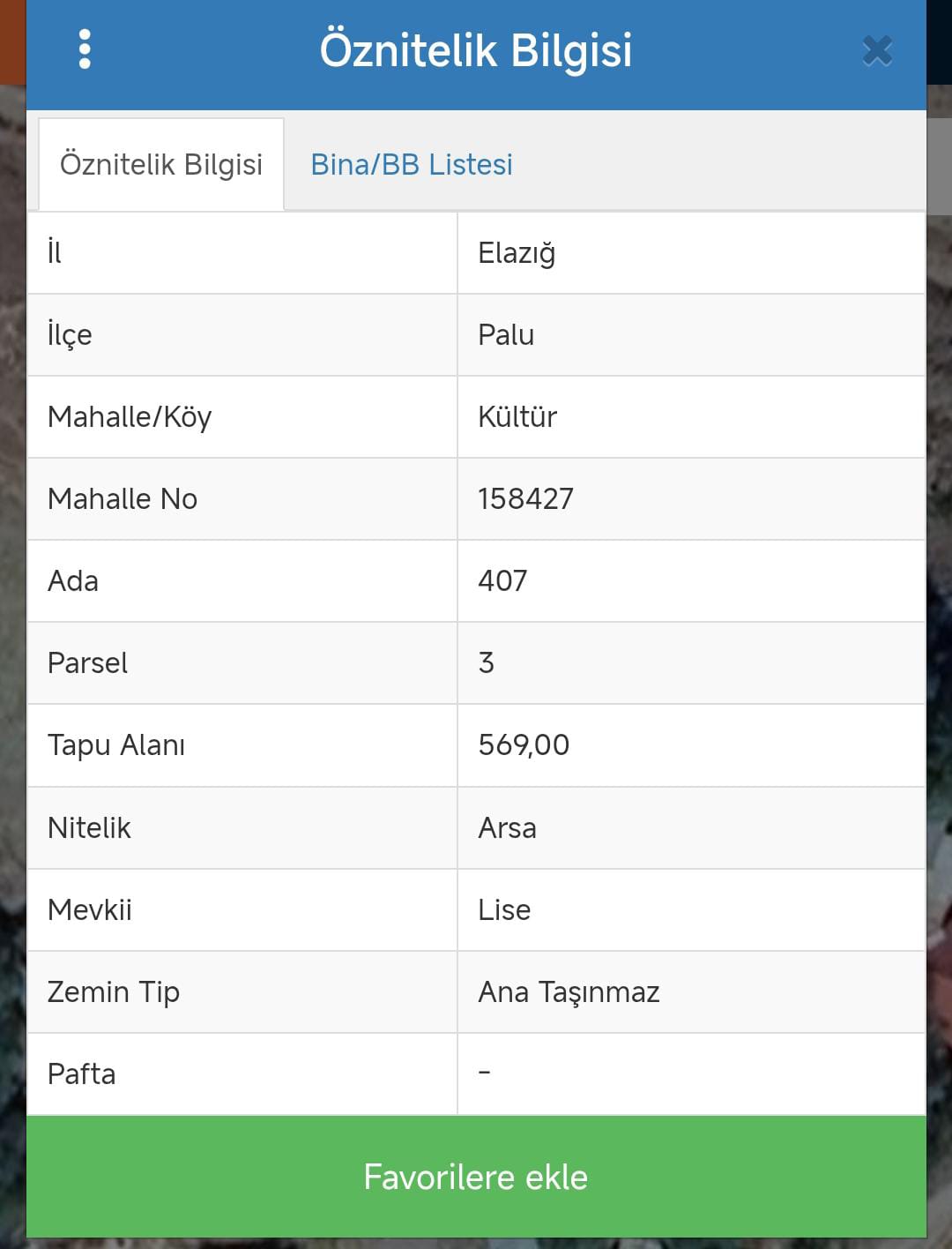 Palu kültür mahallesinde 569m² arsa acil satılık Elazığ / Palu / Kültür Mh. - ELAZIĞ PALU fotoğraf 4