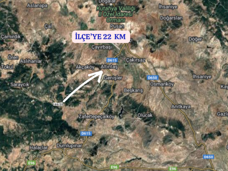 KÜTAHYA ALTINTAŞ YEŞİLYURT  KÖYÜNDE  521  M² BAHÇE SATILIKTIR    - KÜTAHYA ALTINTAŞ fotoğraf 4