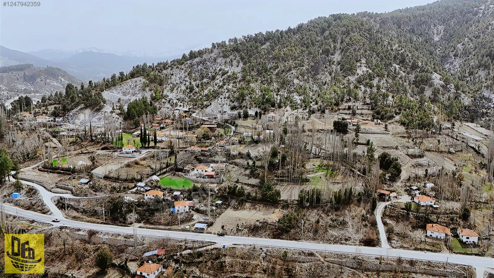 KİRAZLIYAYLA'DA FETHİYE YOLU ÜZERİNDE 764 m² İMARLI ARSA - DENİZLİ ÇAMELİ fotoğraf 11