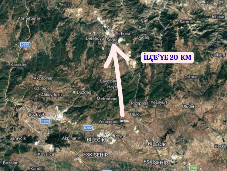 BİLECİK SÖĞÜT  OLUKLU  KÖYÜNDE  2.498  M²  TARLA  SATILIKTIR - BİLECİK SÖĞÜT fotoğraf 6