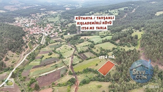 🚨 TAVŞANLI'DA KÖYÜN ÜSTÜNDE 1.725 M² HARİKA ARAZİ 🚨 - KÜTAHYA TAVŞANLI fotoğraf 4