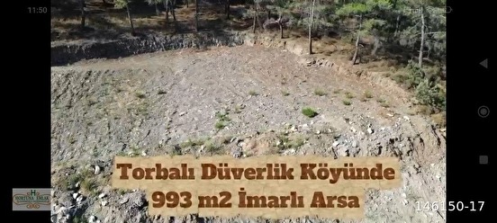 İzmir Torbalı Düverlikte imarlı arsa