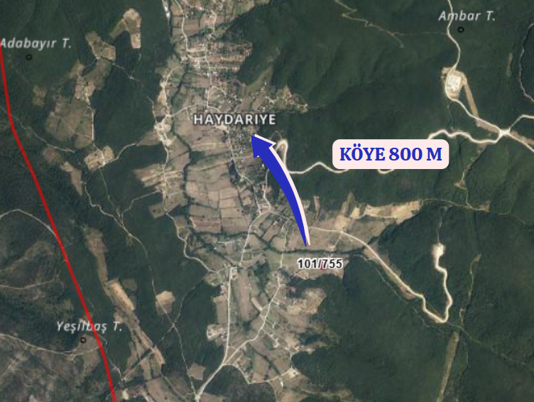 BURSA GEMLİK HAYDARİYE  KÖYÜNDE 333 M² ARSA SATILIKTIR - BURSA GEMLİK fotoğraf 6