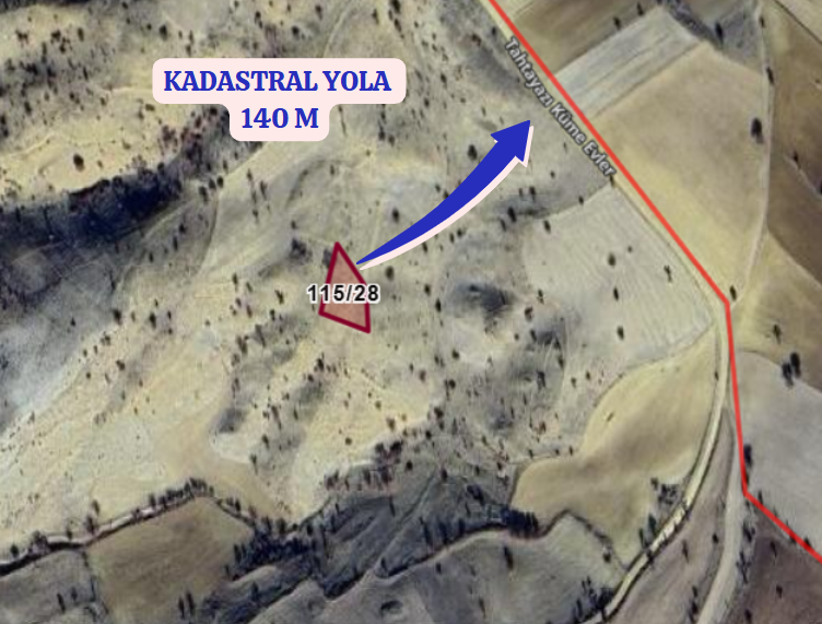 ANKARA ÇUBUK TAHTAYAZI KÖYÜNDE 737 M² BAĞ SATILIKTIR - ANKARA ÇUBUK fotoğraf 3